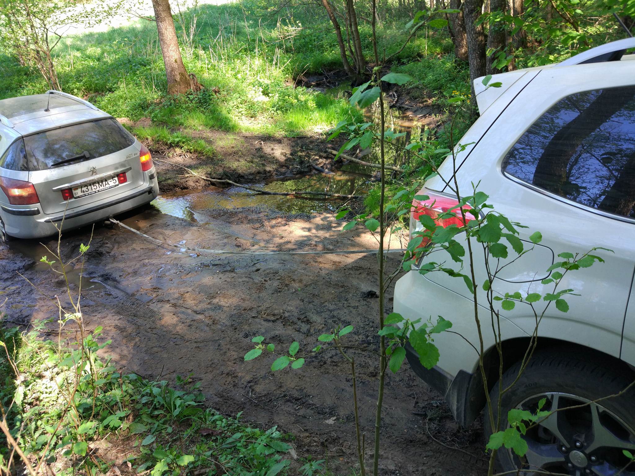 Вытаскиваем Пежо